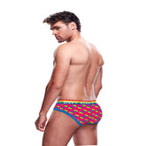 Envy Rainbow Hearts Mens Sexy Brief Mens Briefs And Boxers